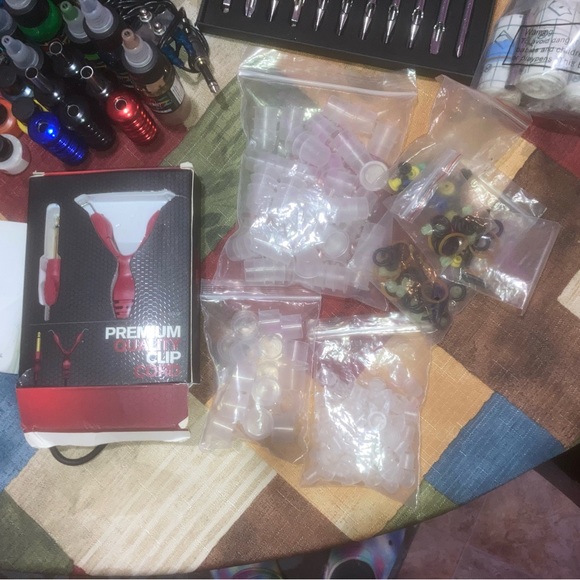 TATTOO SUPPLY LOT* MOTHERS INK COLOR SET* DRAGON HAWK & MORE! PLEASE READ DESC! - Picture 5 of 16